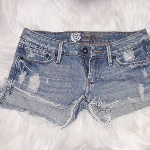 Bullhead Denim Jean cut off shorts size 0 pacsun
